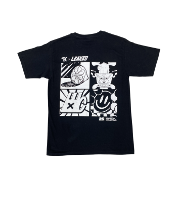 Polera Kncrto x Leaked Negra