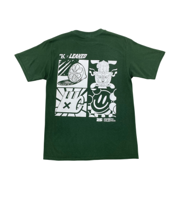 Polera Kncrto x Leaked Verde