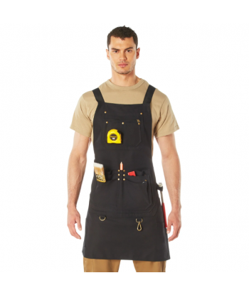 Delantal Apron Rothco Negro