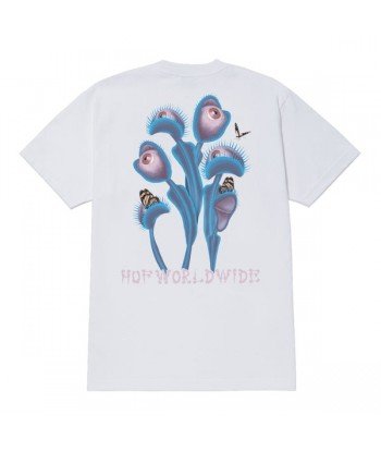 Polera HUF Fly Trap Blanca